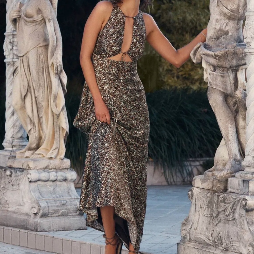 Shona Joy Avriel Cutout Maxi Dress